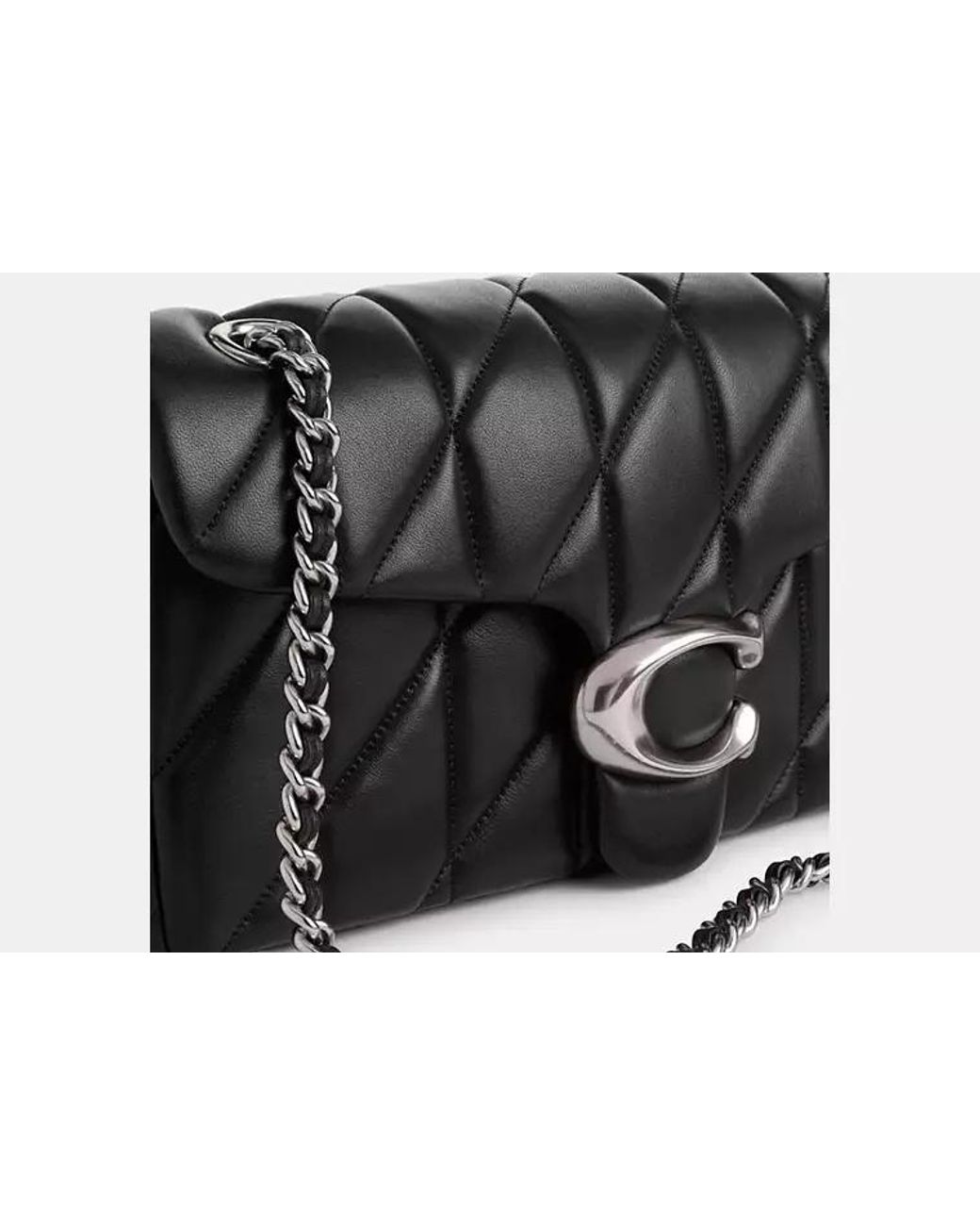 COACH Black Tabby Shoulder Bag