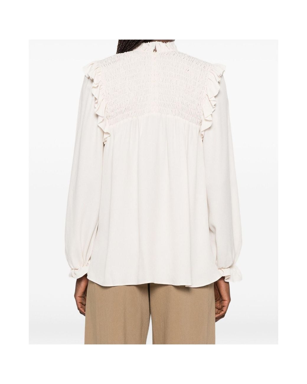Forte_forte White Long-Sleeved Top
