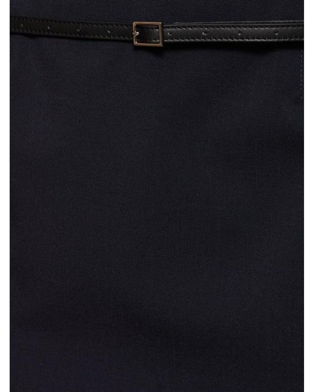 16Arlington Black Belted Skirt