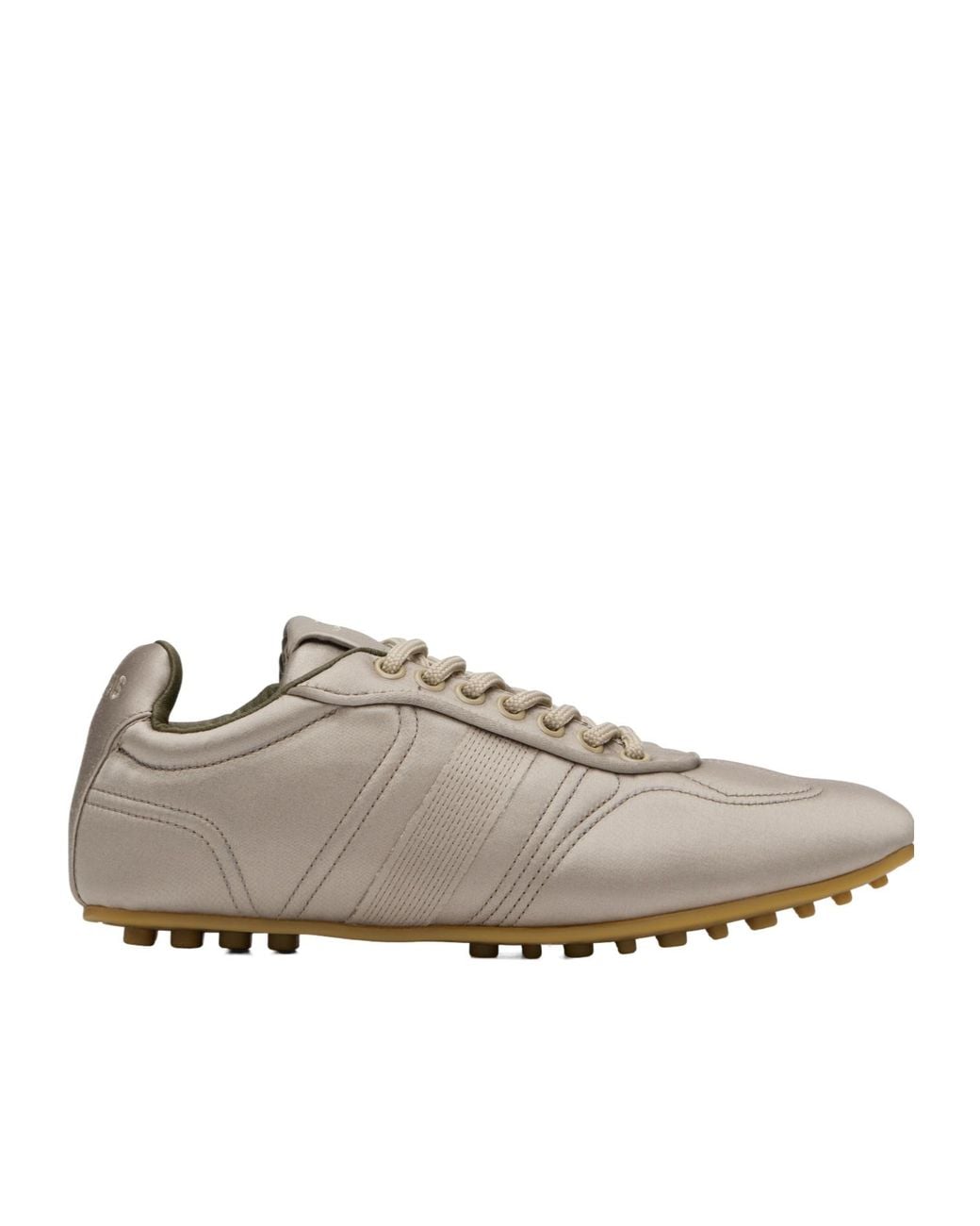 Alohas Gray Tb.69 Lace-Up Sneakers