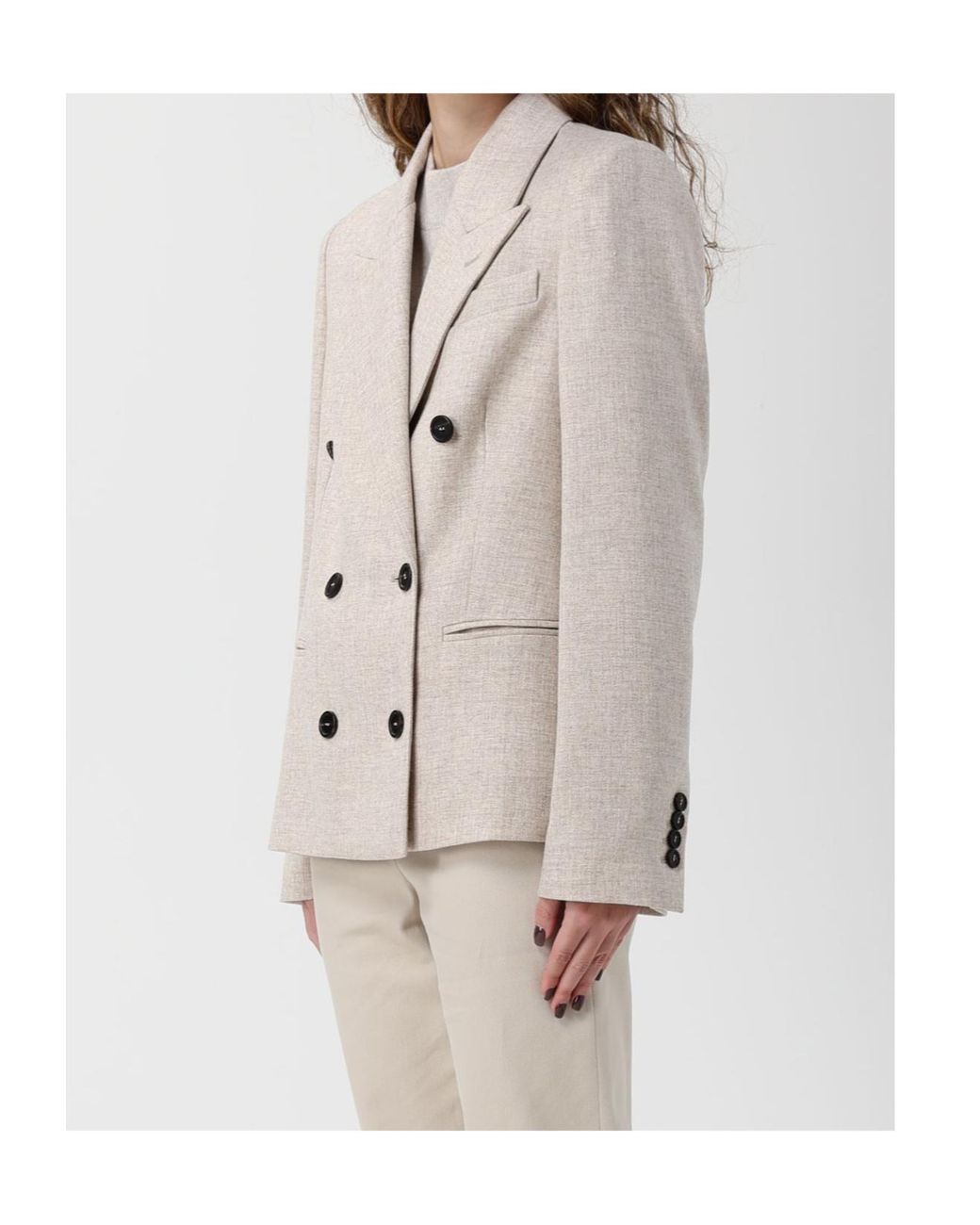 Brunello Cucinelli White Jacket
