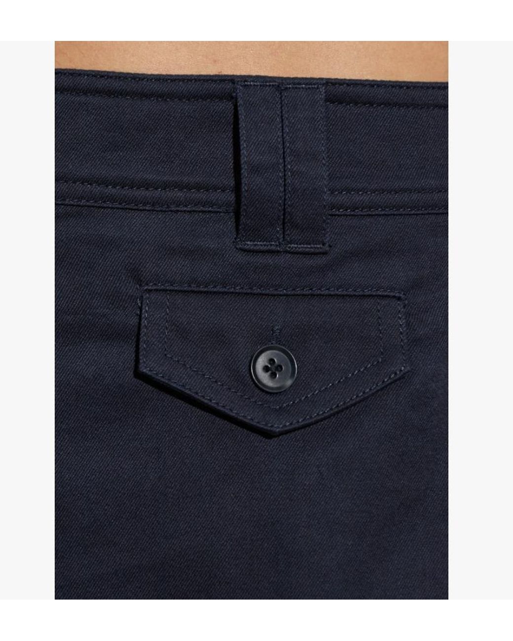 Ulla Johnson Blue Pleat Detail Wide-Leg Pants