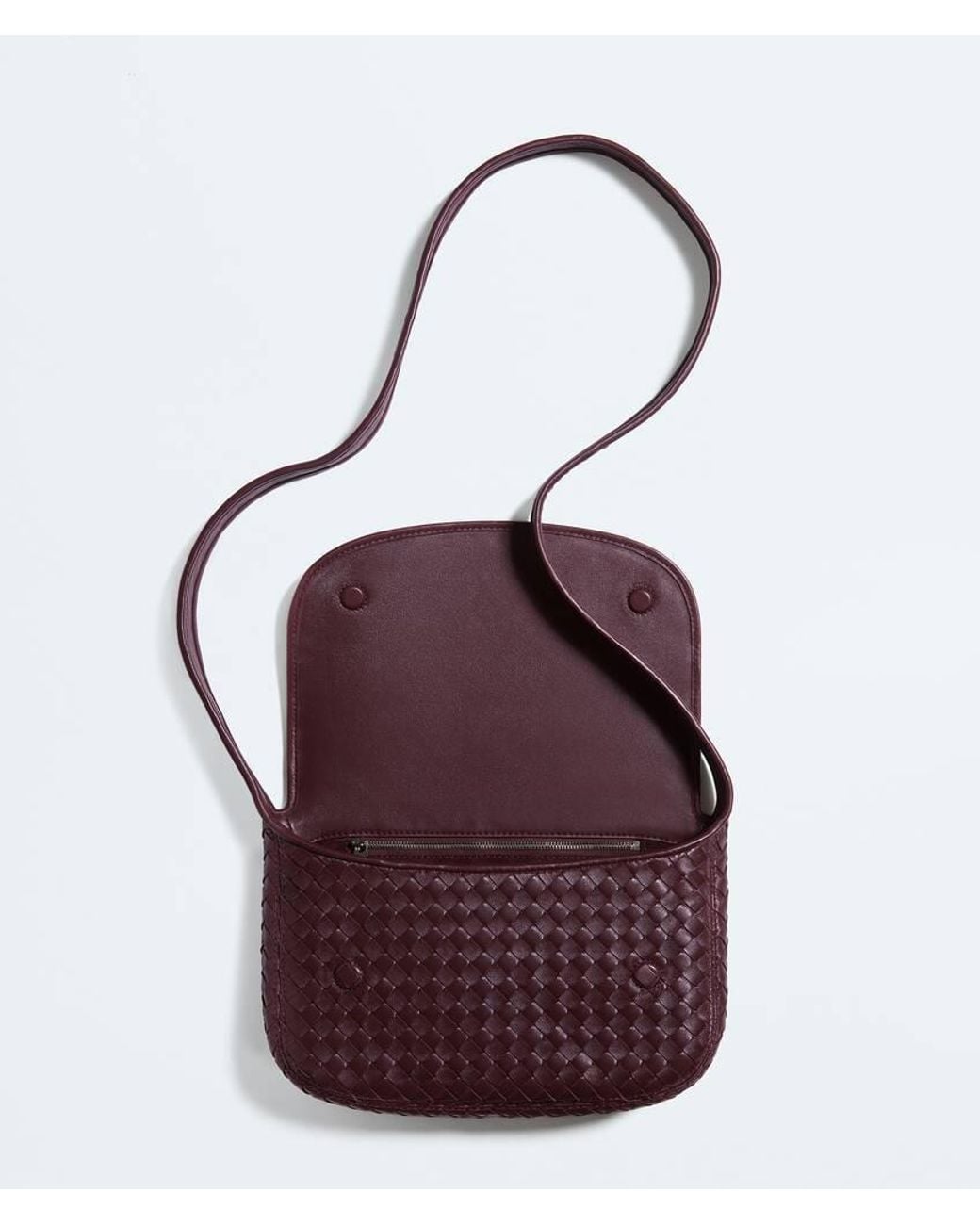 Bottega Veneta Purple Veneto Messenger for men