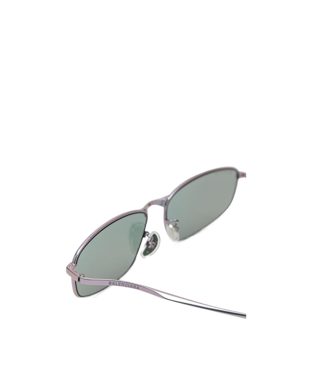 Balenciaga White Eyewear Monday D Frame Sunglasses