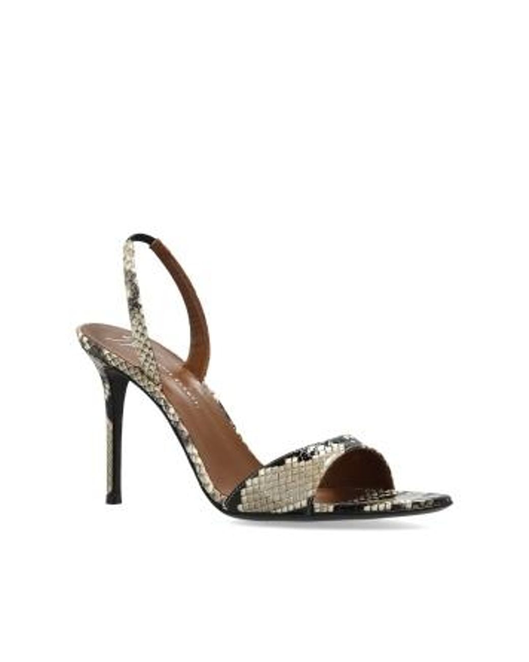 Giuseppe Zanotti Metallic High Heel Sandals