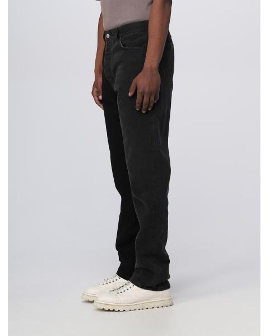 Ambush Black Straight Leg Jeans for men
