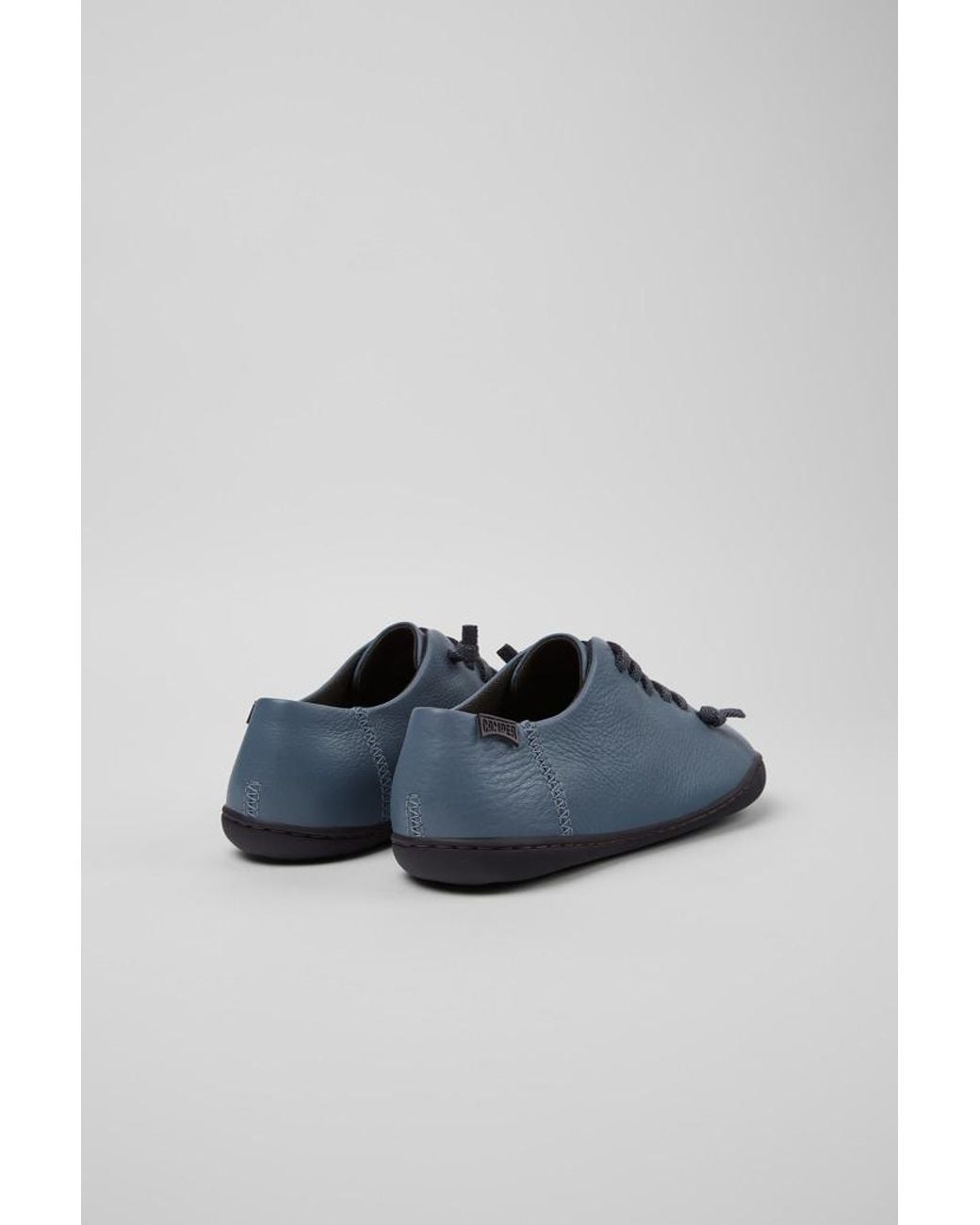 Camper Blue Lace-Up Sneakers