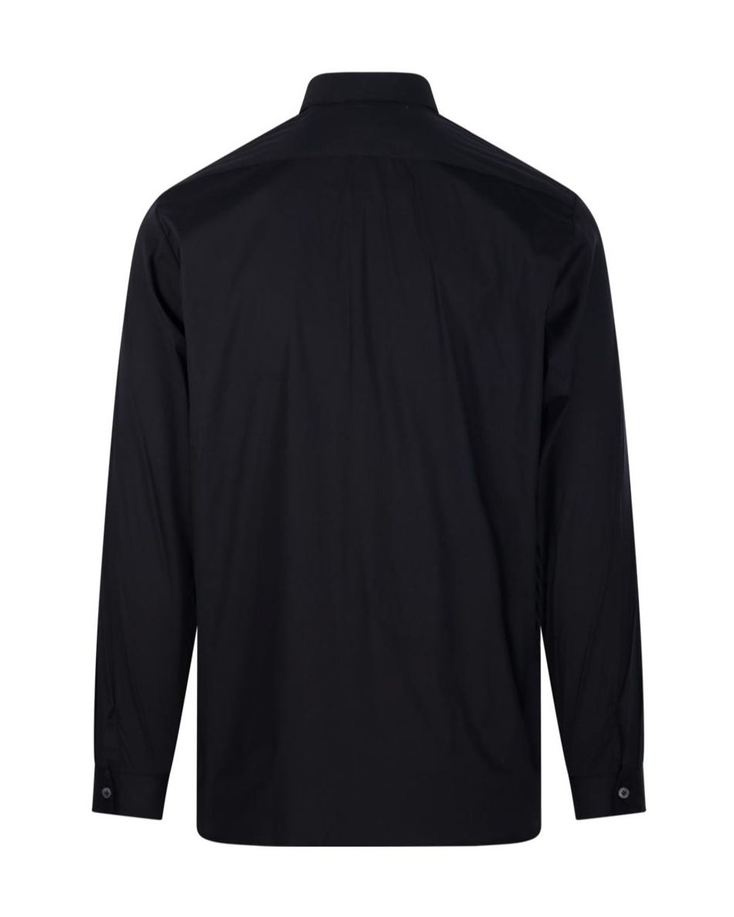 Lardini Blue Paflynn Long-Sleeve Shirt for men