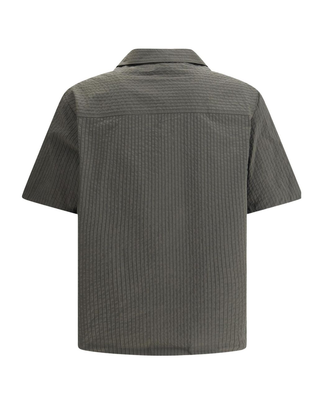 Maison Kitsuné Gray Maison Kitsuné Resort Shirt for men