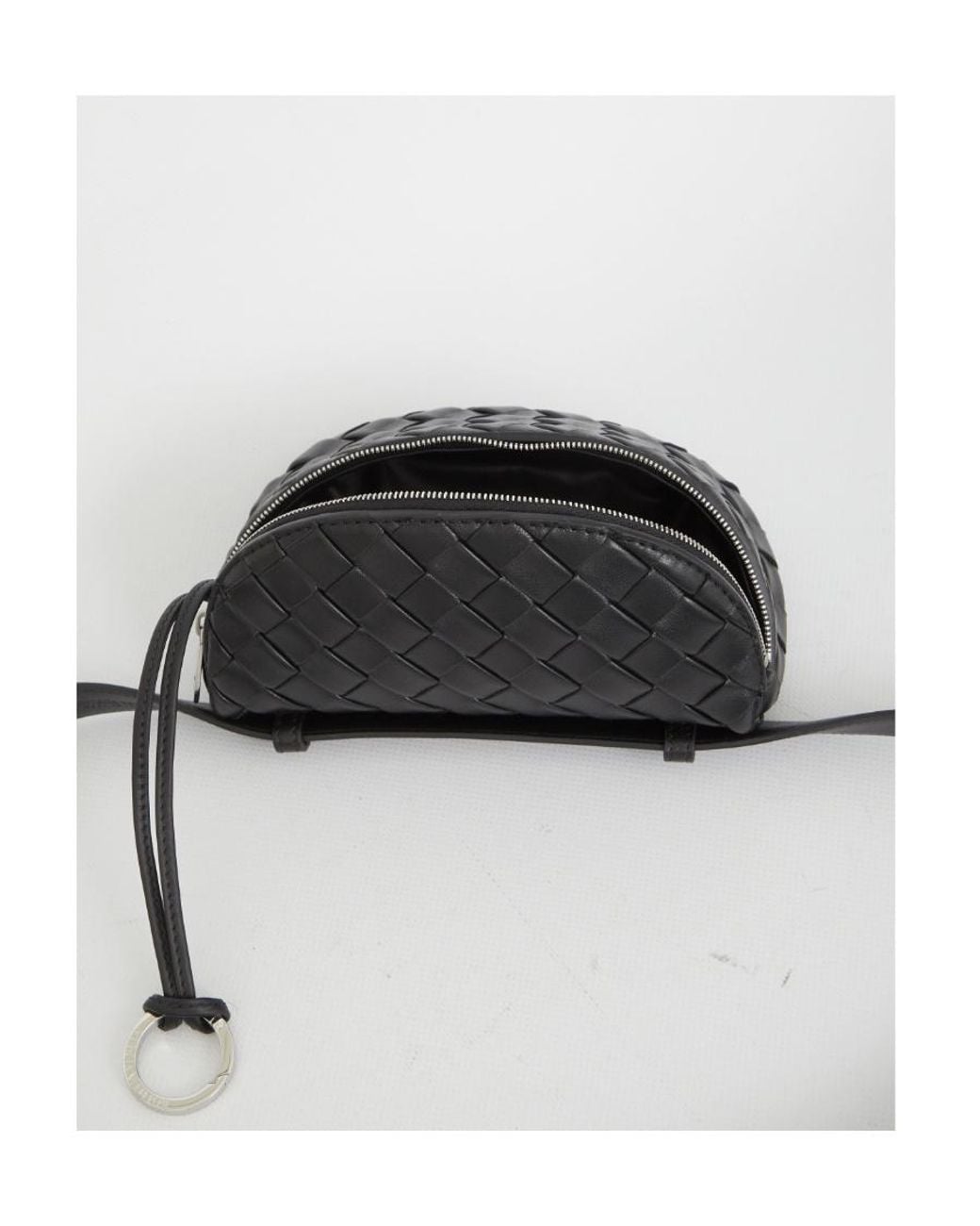 Bottega Veneta Gray Zip Belt Bag for men