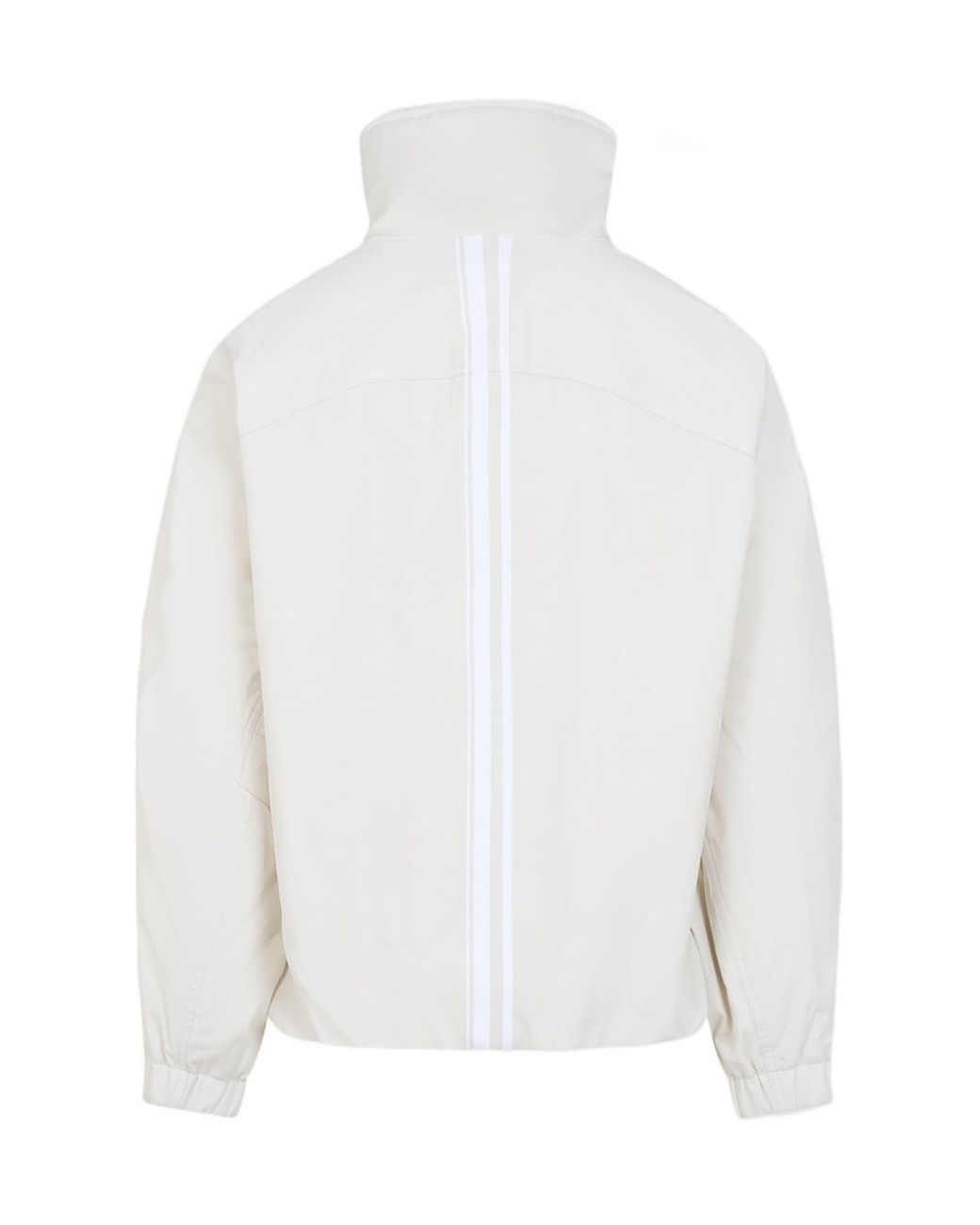 Mordecai White High Collar Jacket for men
