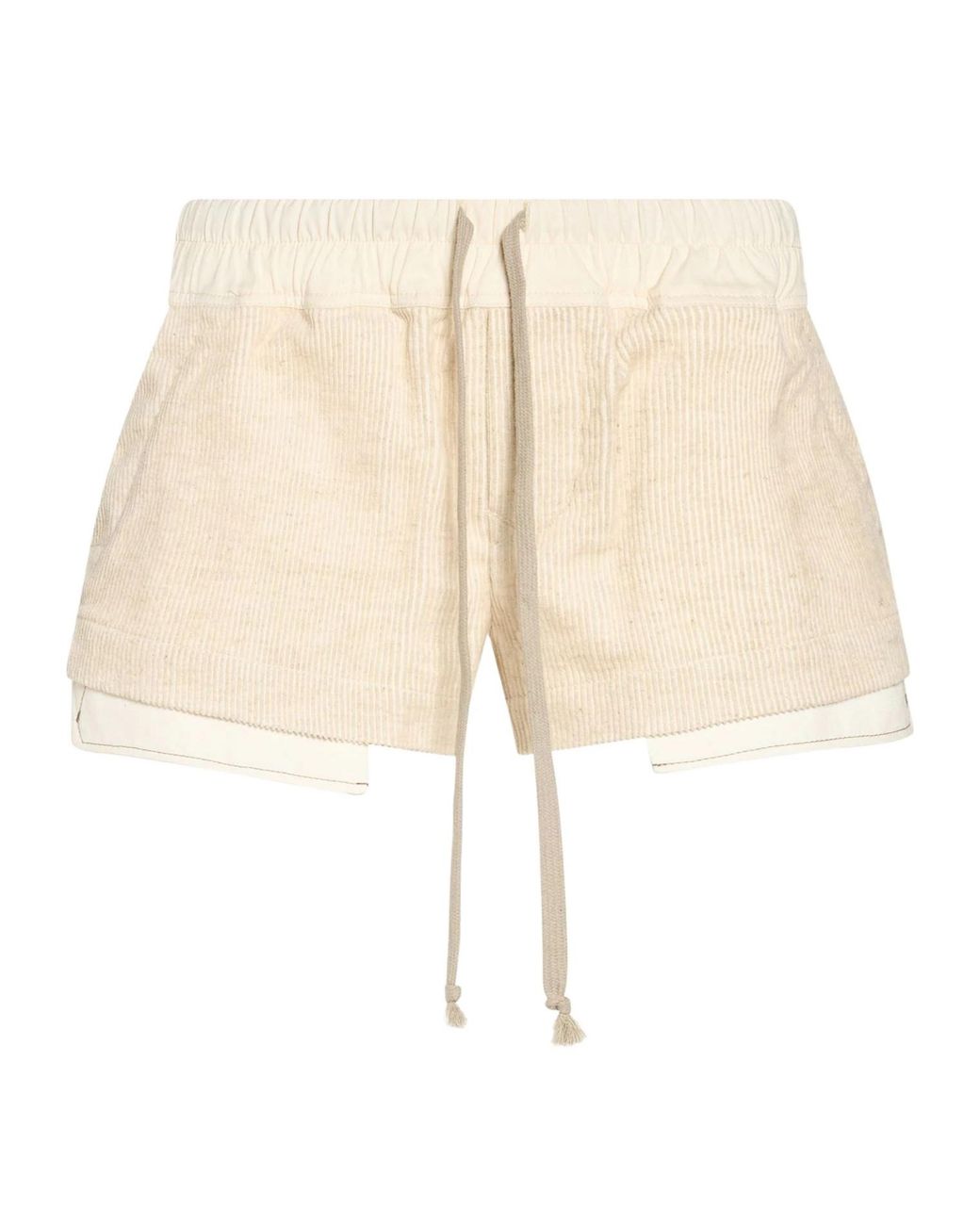Rick Owens Natural Shorts Bermuda
