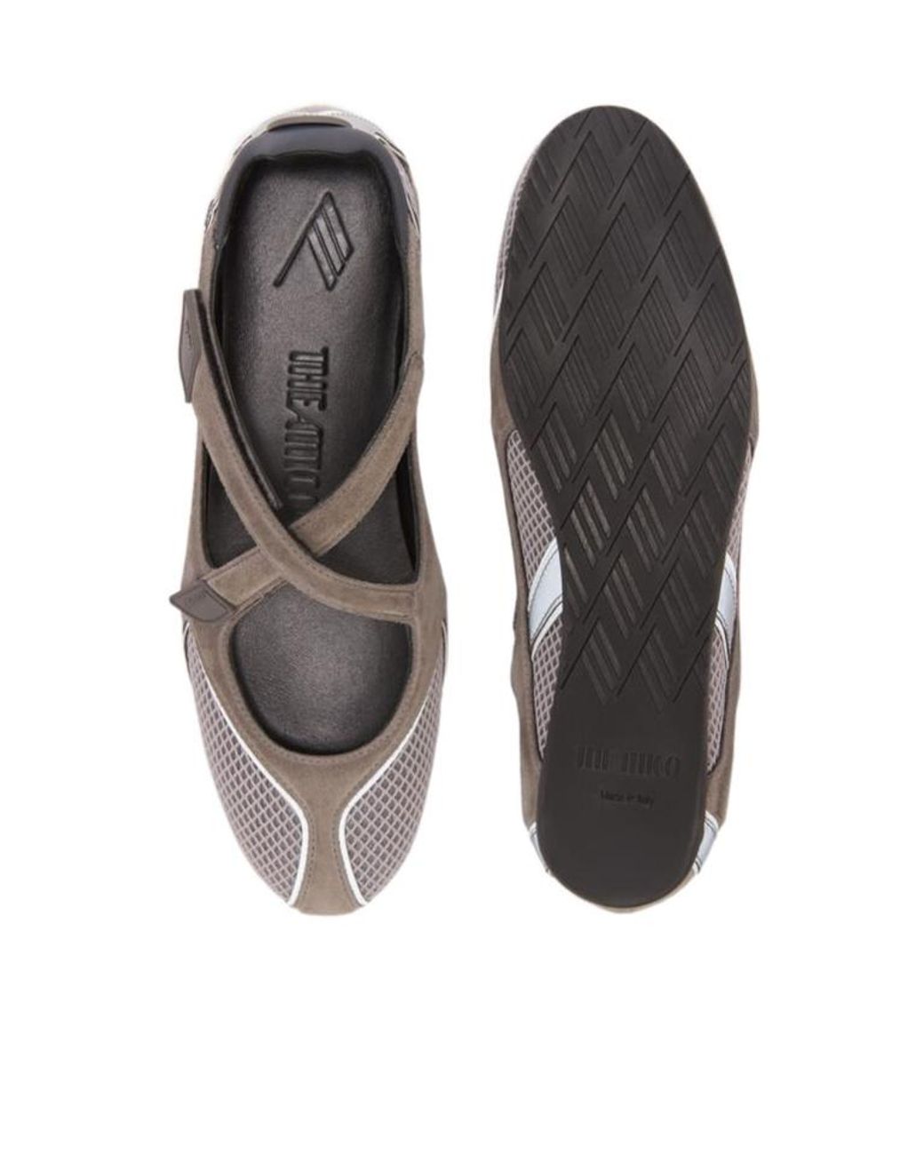 The Attico Multicolor The Floor 01 Ballerina Flats