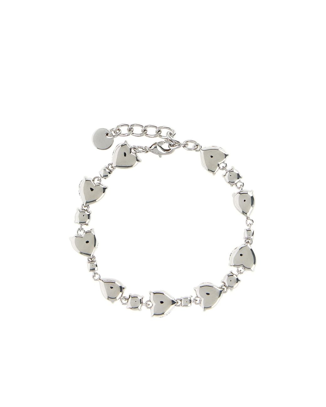 Self-Portrait White Crystal Droplet Bracelet
