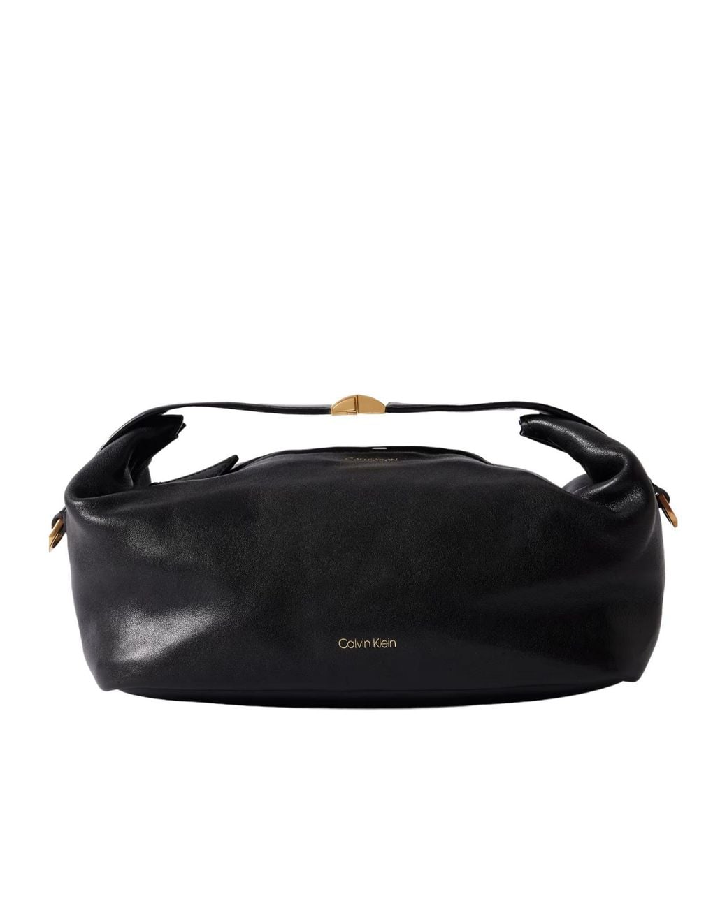 Calvin Klein Black Andy Small Leather Clutch