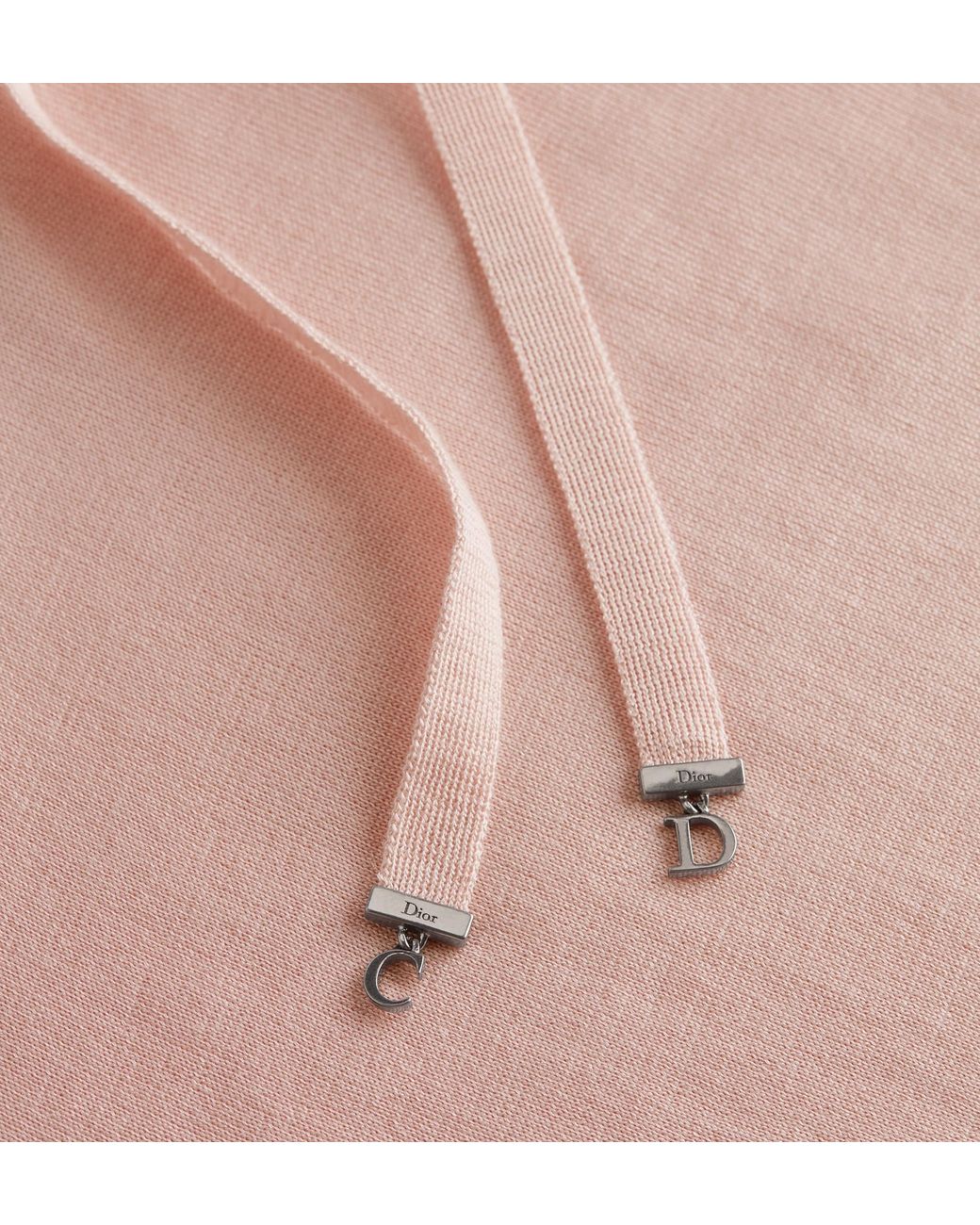 Dior Pink Short-Sleeved Fitted Sweater