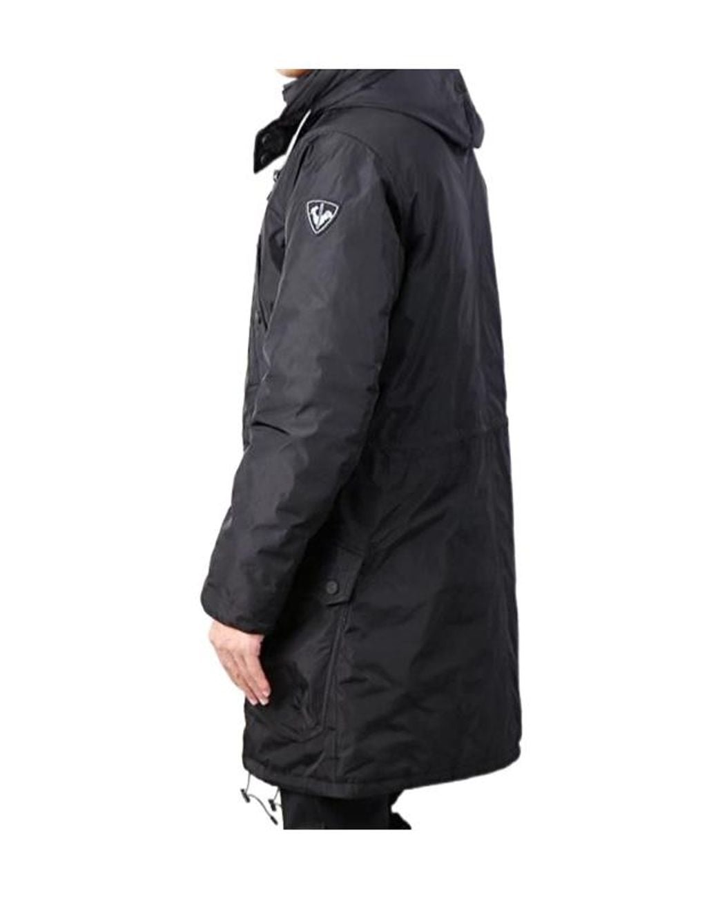 Rossignol Blue Papal Long-Sleeved Casual Coat for men