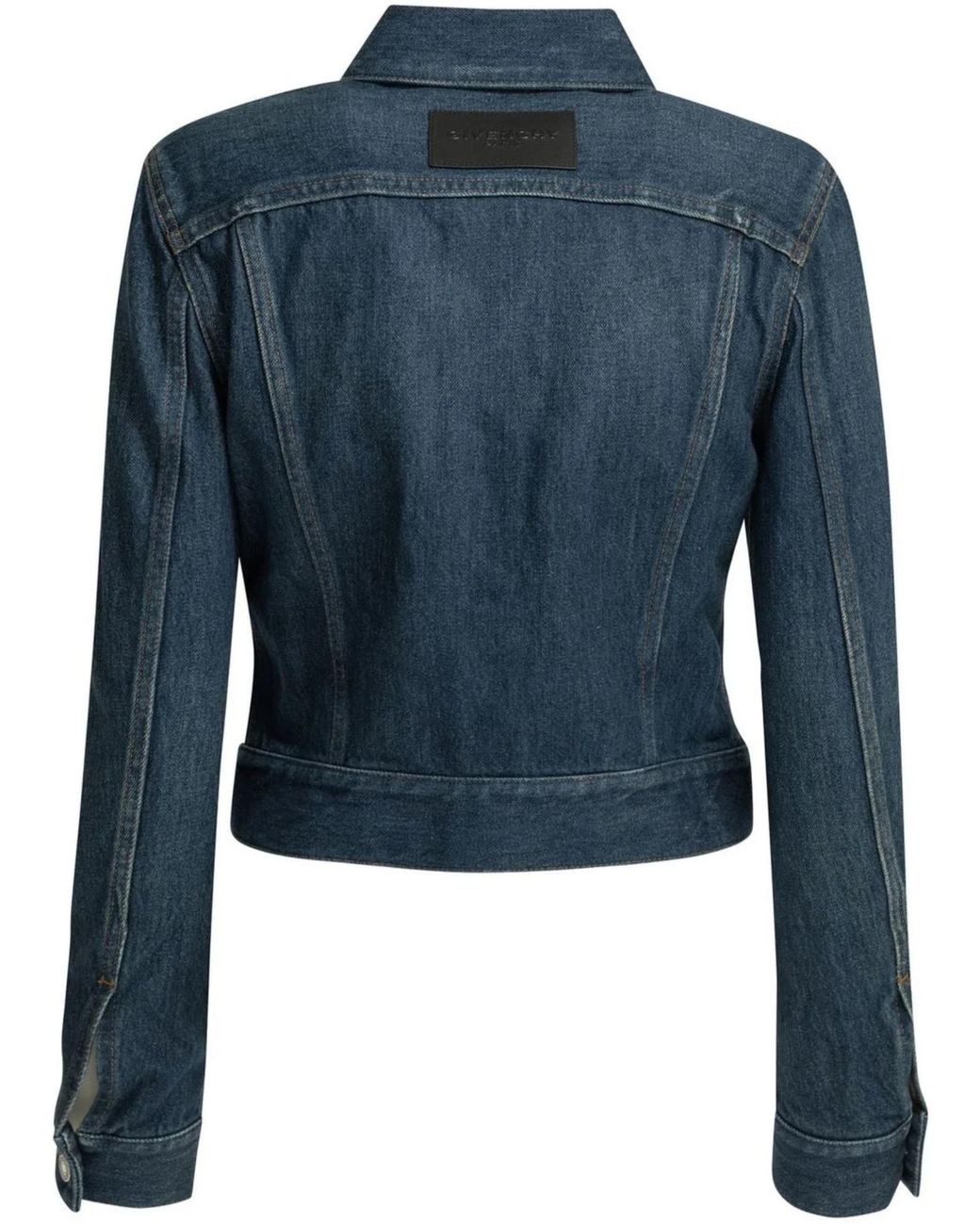 Givenchy Blue Regular Fitted Denim Jacket