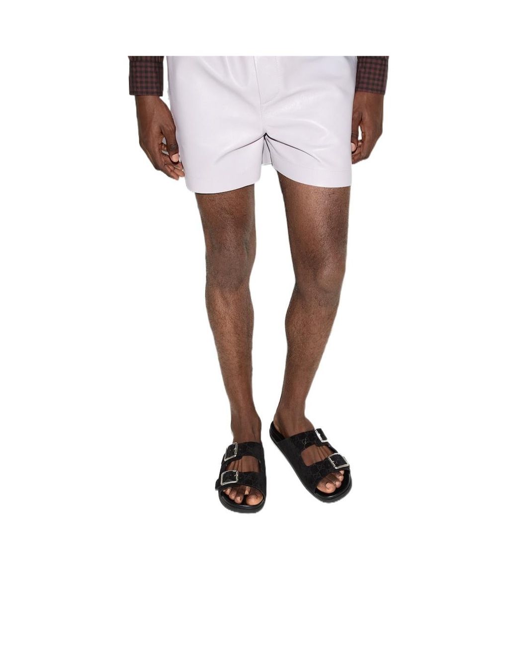 Gucci Black Slide Sandals for men