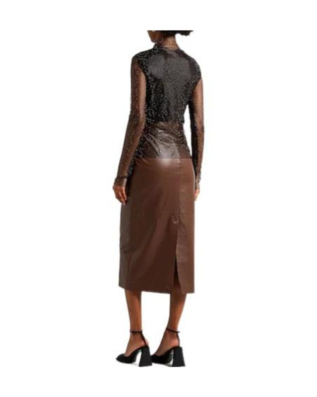 Sportmax Black Casual Mesh Top