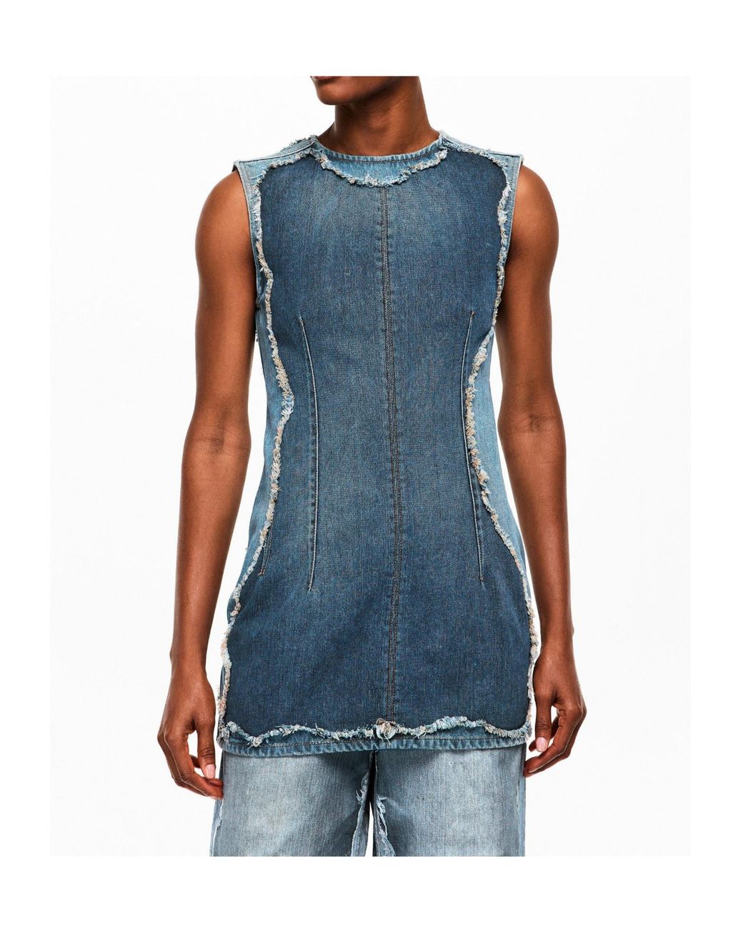 Acne Blue Mini Dress