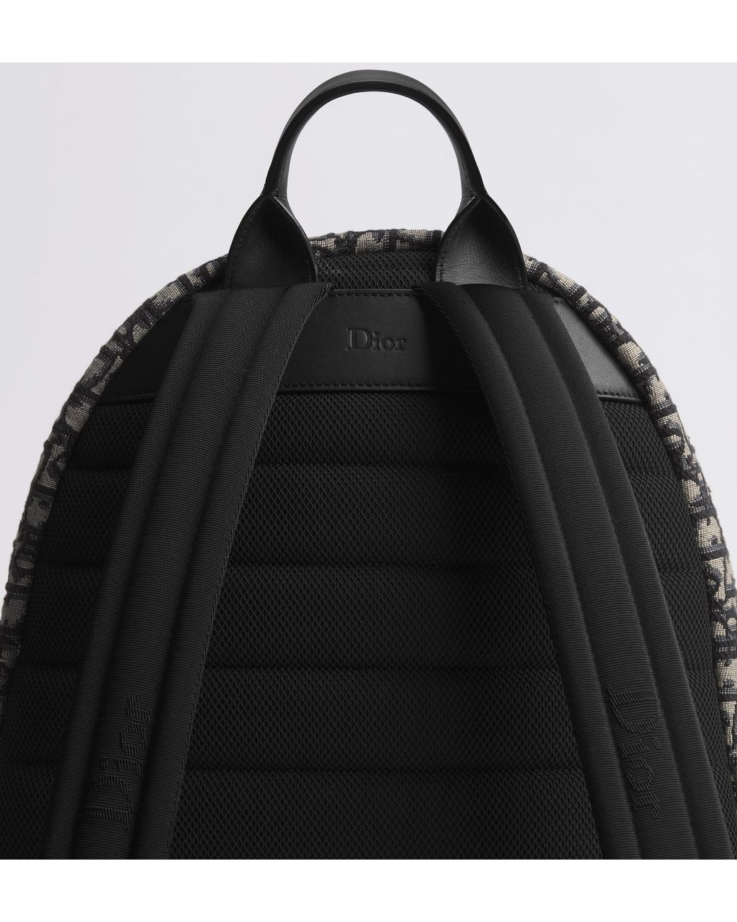 Dior Gray Zippered Backpack for men