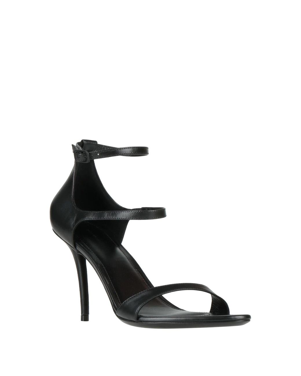 Balenciaga White Round Toe Sandals
