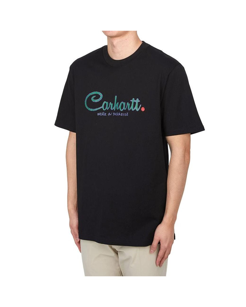 Carhartt Black Short-Sleeved T-Shirt for men