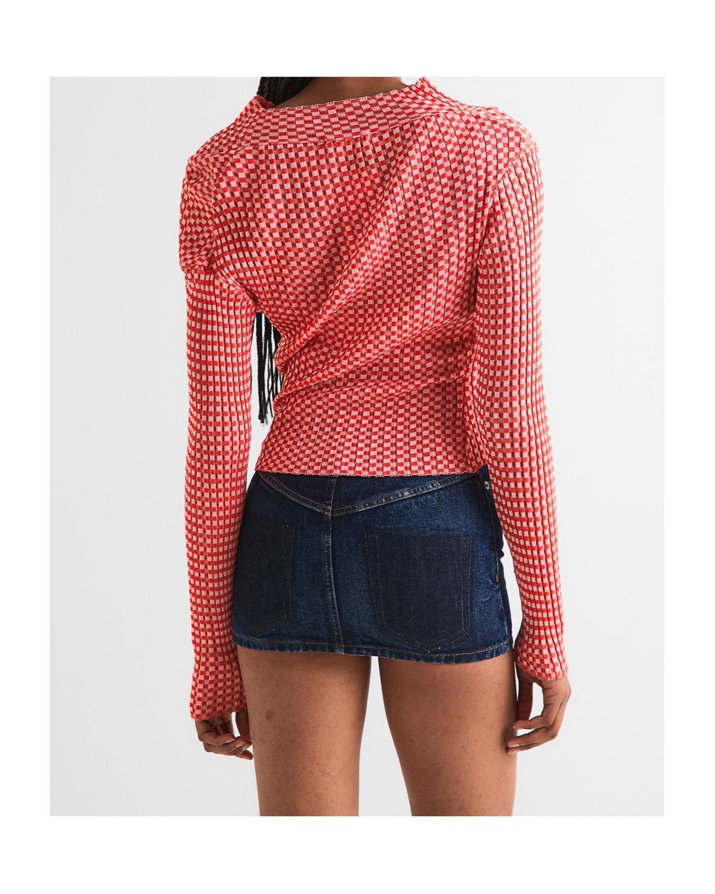 Jean Paul Gaultier Red Long Sleeve T-Shirt