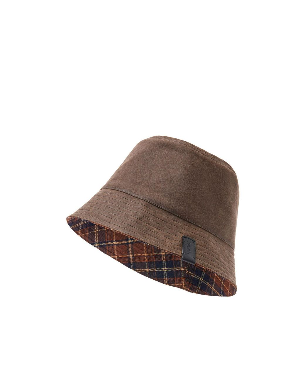 Loewe Brown Reversible Bucket Hat for men