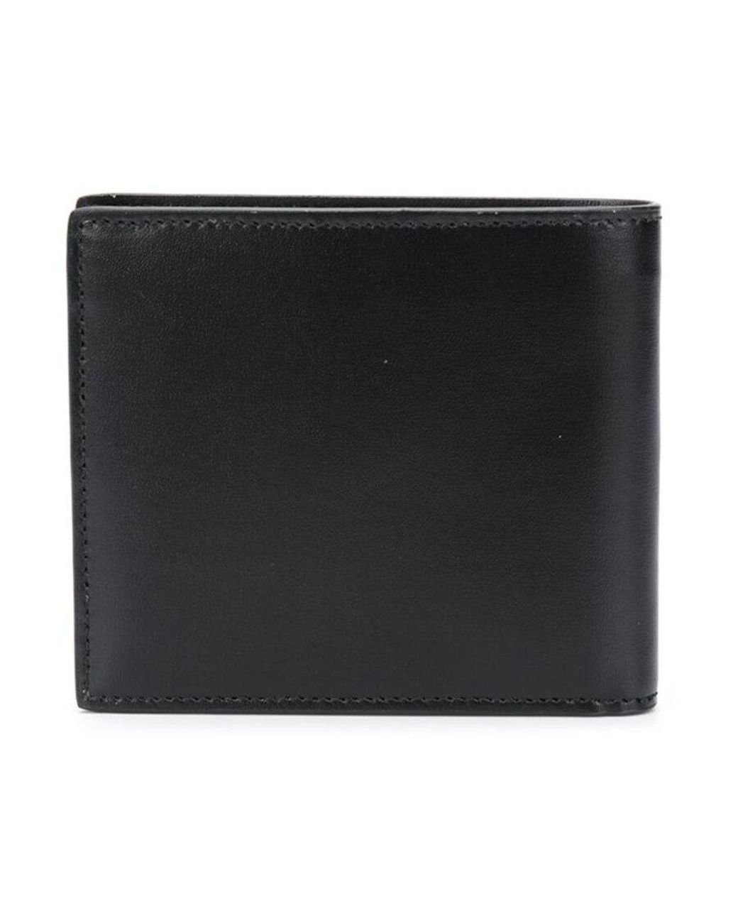 Saint Laurent Black Tiny Monogram East/West Wallet for men