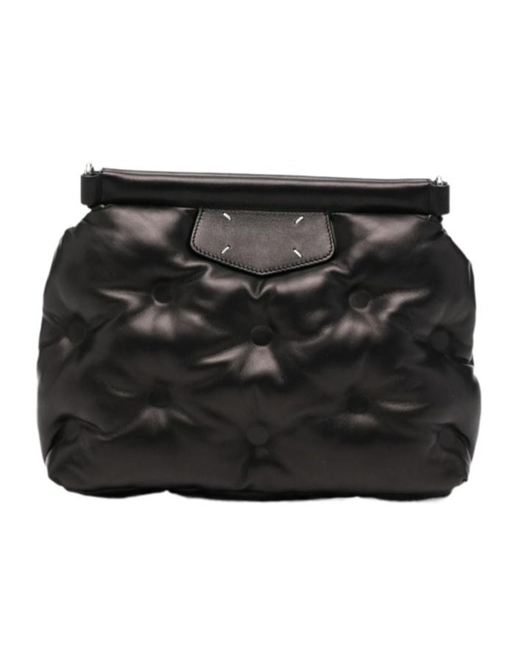Maison Margiela Black Glam Slam Classique Small Clutch Bag