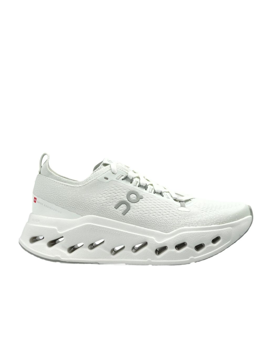 On Shoes White Cloudsurfer Max Running Shoes