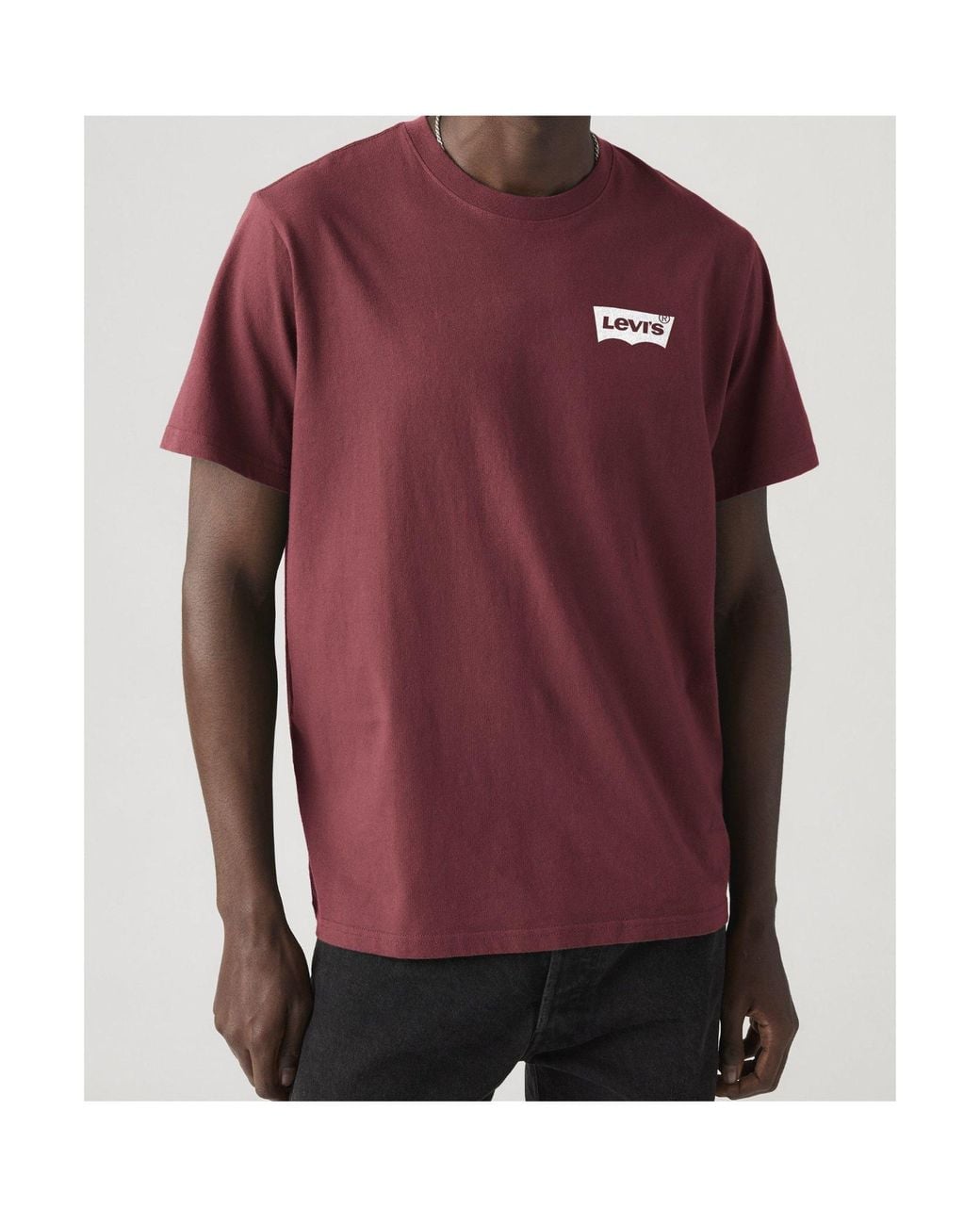 Levi's Red Logo Crew-Neck T-Shirt for men