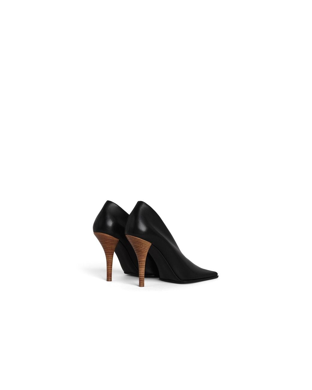 Alaïa Black Alaïa Aubergine Soft Square Pumps
