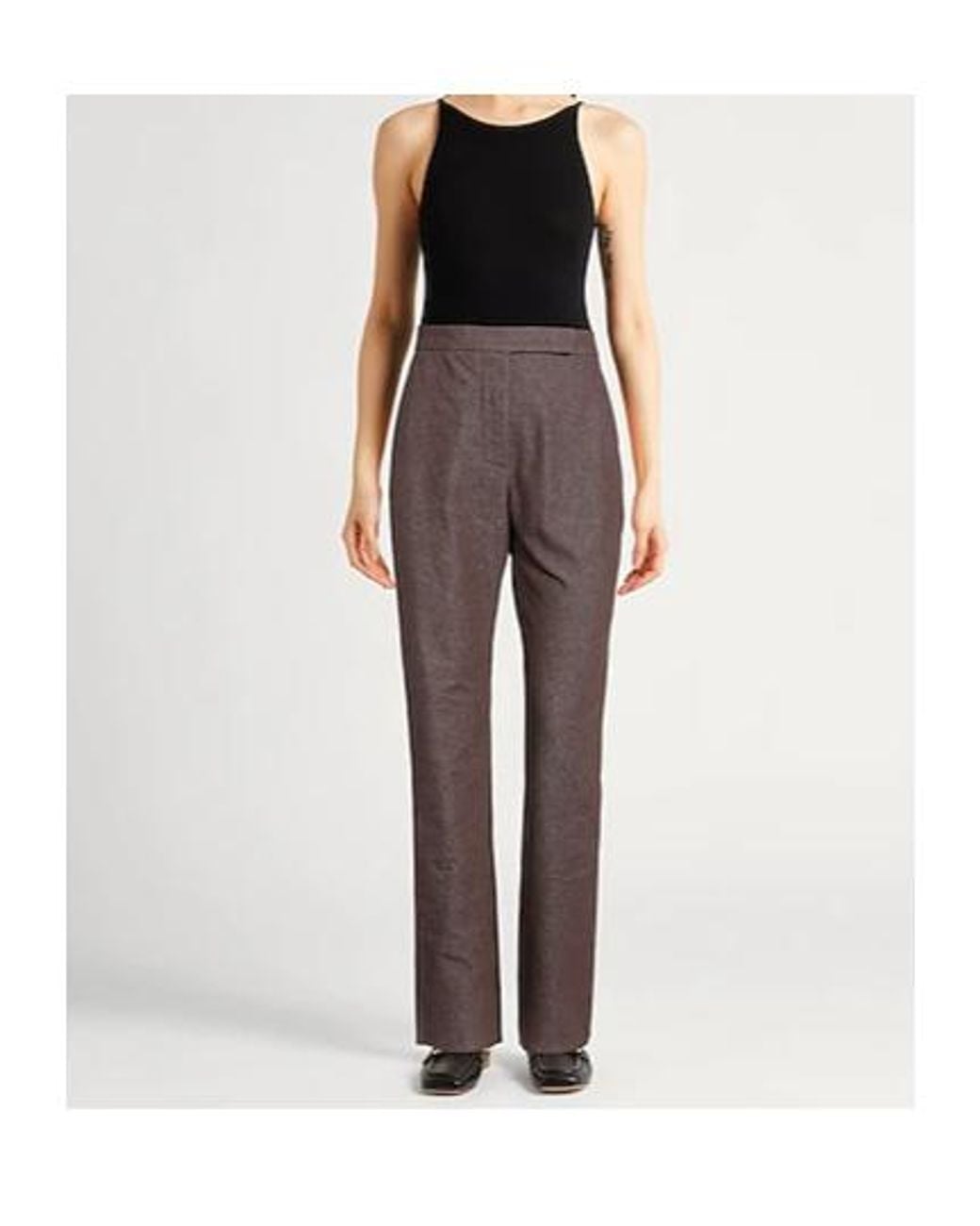 Max Mara Brown Slim-Fit Jeans