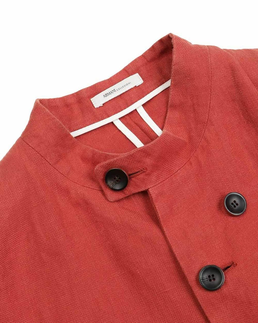 Armani Collezioni Red Logo Casual Jacket for men