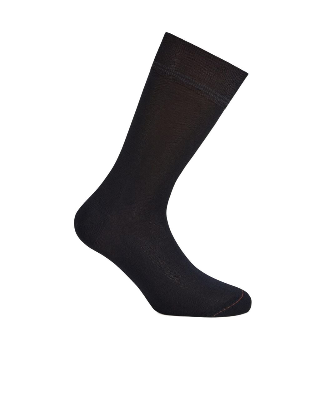 Zegna Black Cotton Socks for men