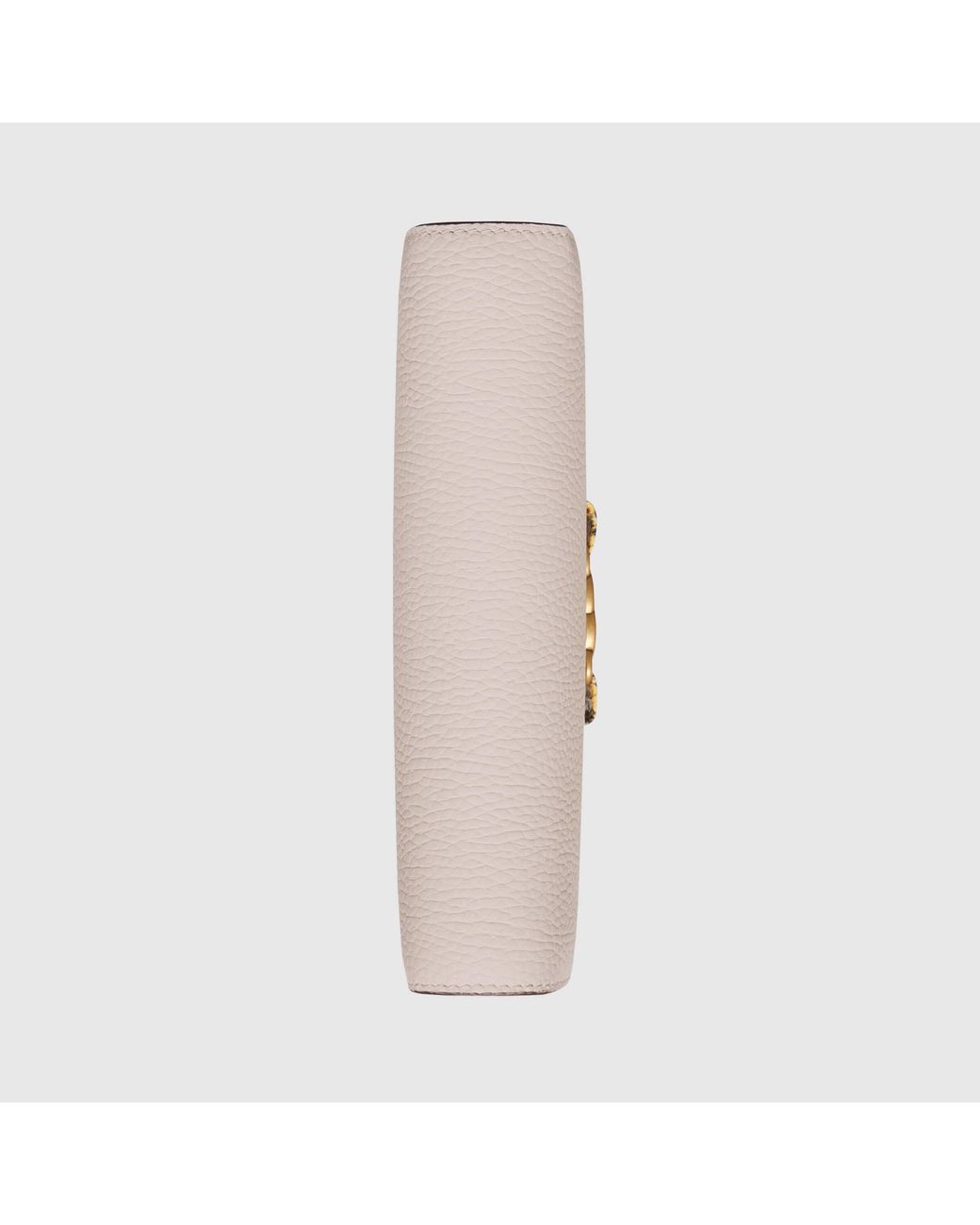 Gucci White Gg Incrocio Leather Clutch