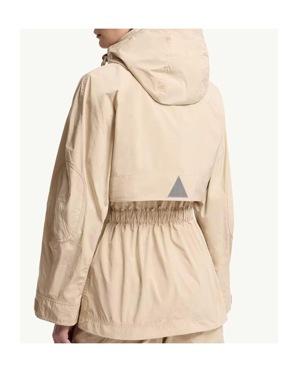 Moncler Natural Grenoble Lerozel Hooded Field Jacket