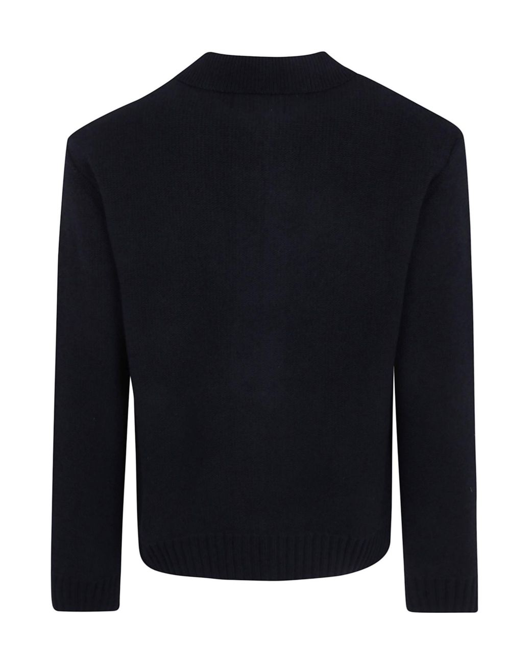 Arte' Blue Stencil Zip Cardigan for men