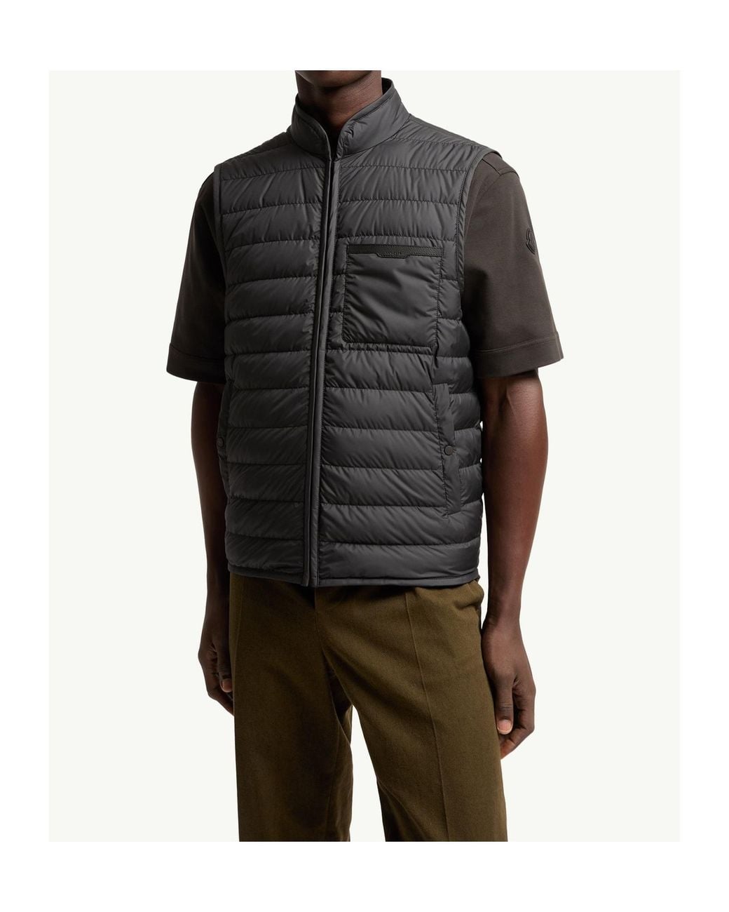Moncler Black Thaldrik Cotton Field Jacket for men
