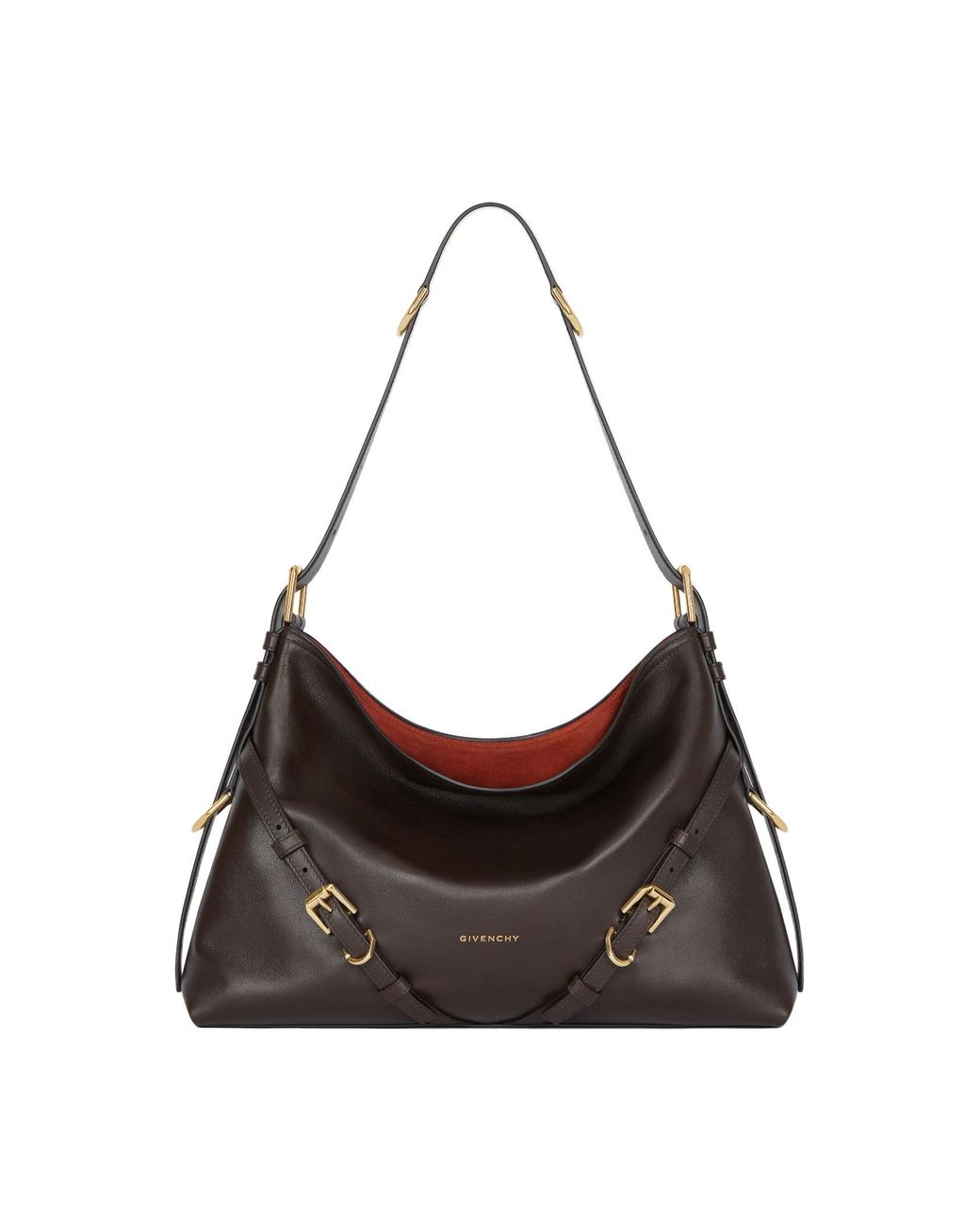 Givenchy Black Voyou Medium Shoulder Bag