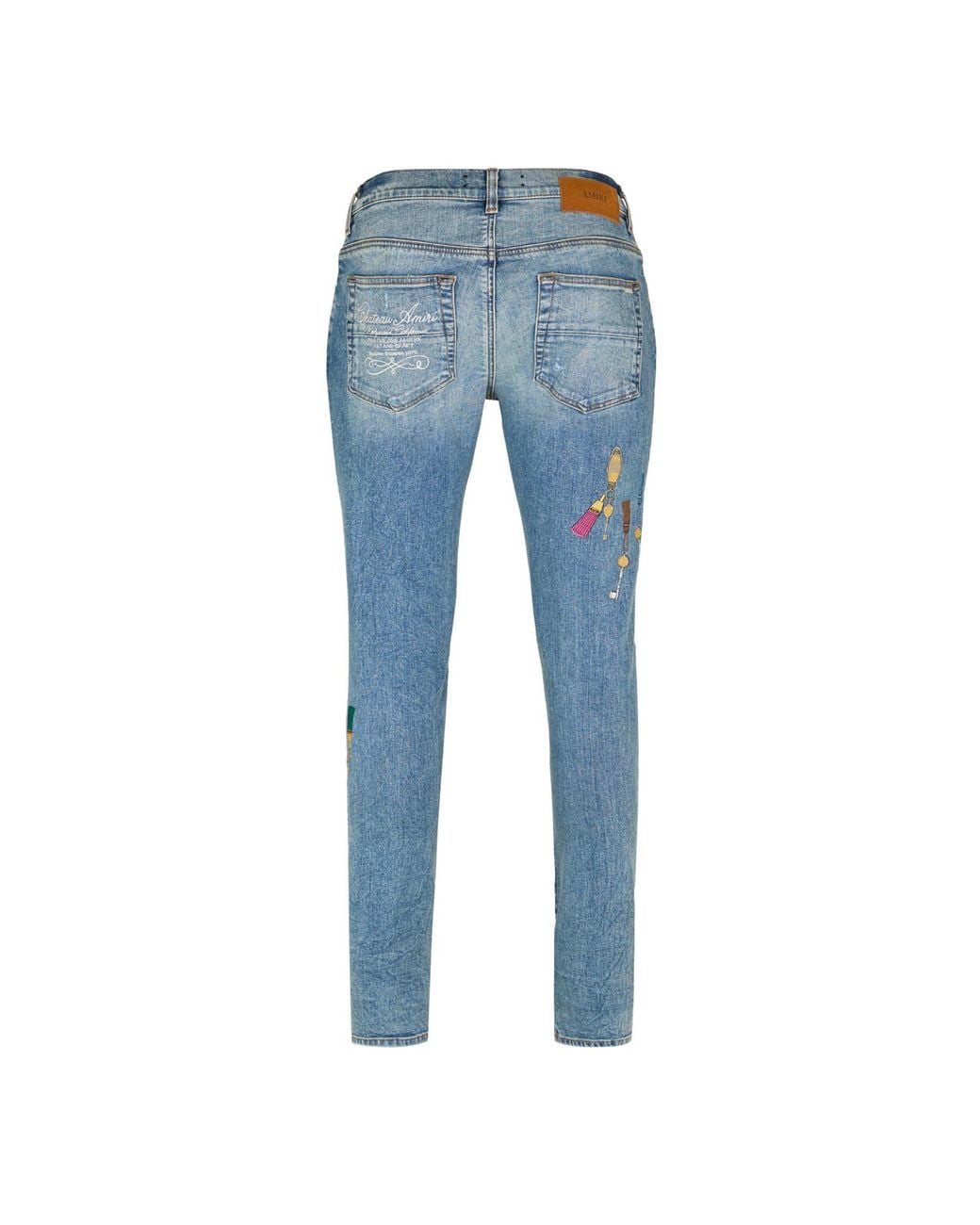 Amiri Blue Slim-Fit Jeans for men