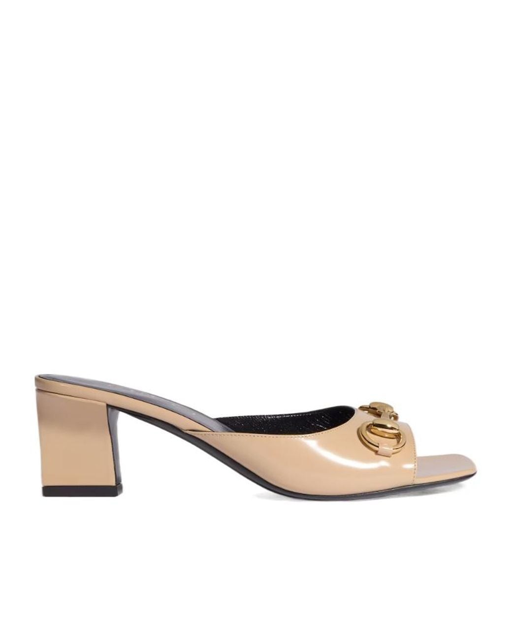 Gucci Natural Signora Slide Sandal