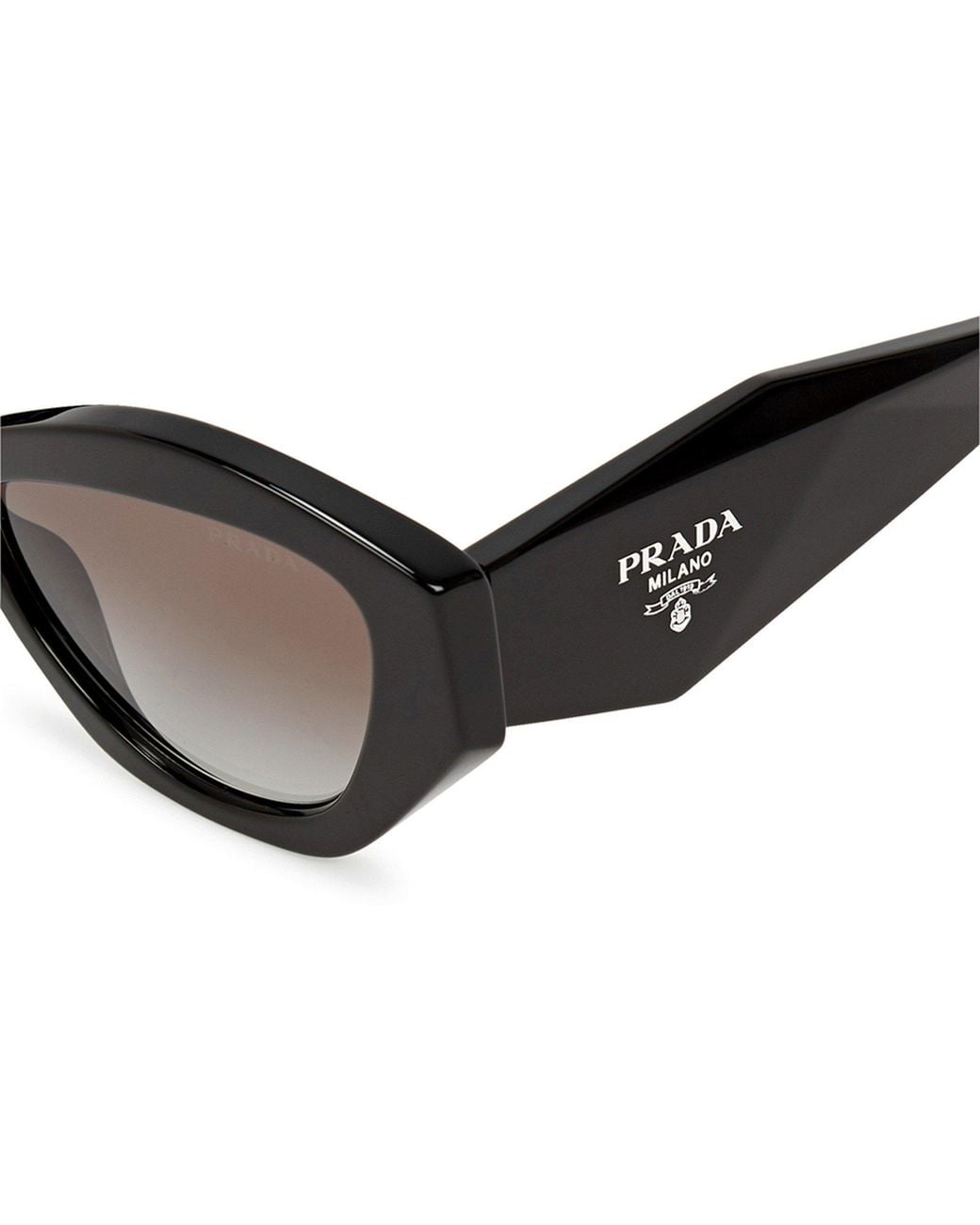 Prada White Gradient Sunglasses