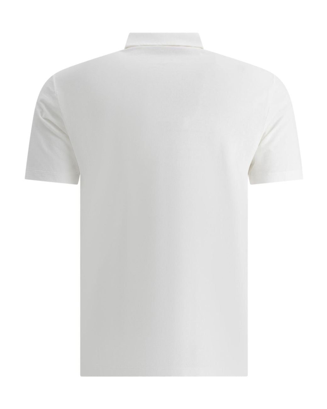 Zanone White Classic Polo Shirt for men