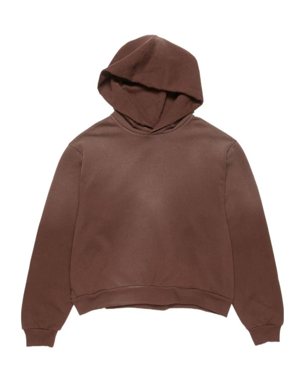 Acne Studios Back Logo Hoodies in Brown for Men | Lyst