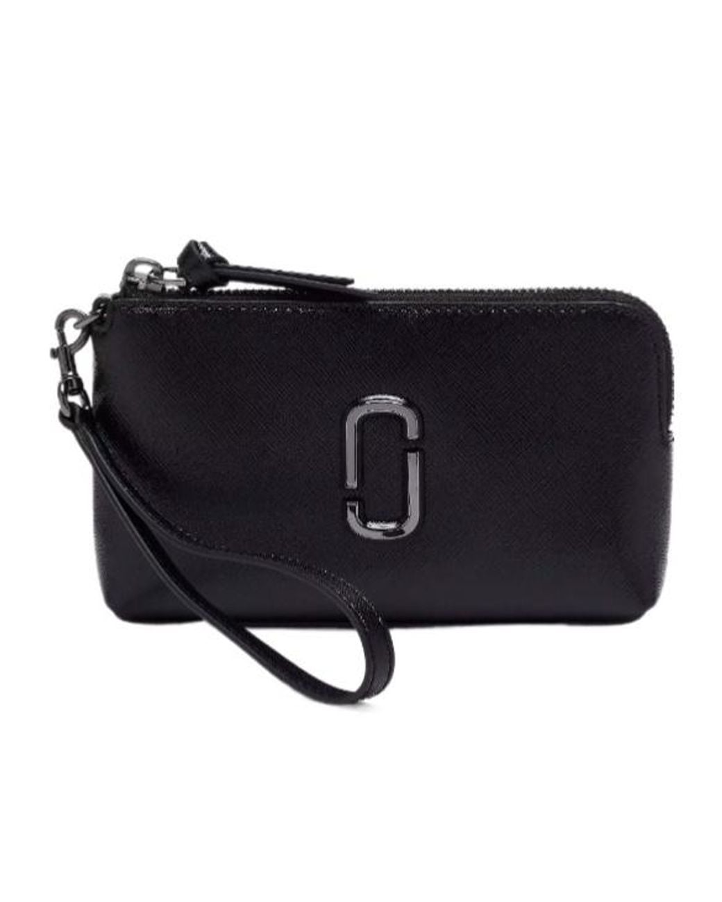 Marc Jacobs Black The Snapshot Dtm Wristlet