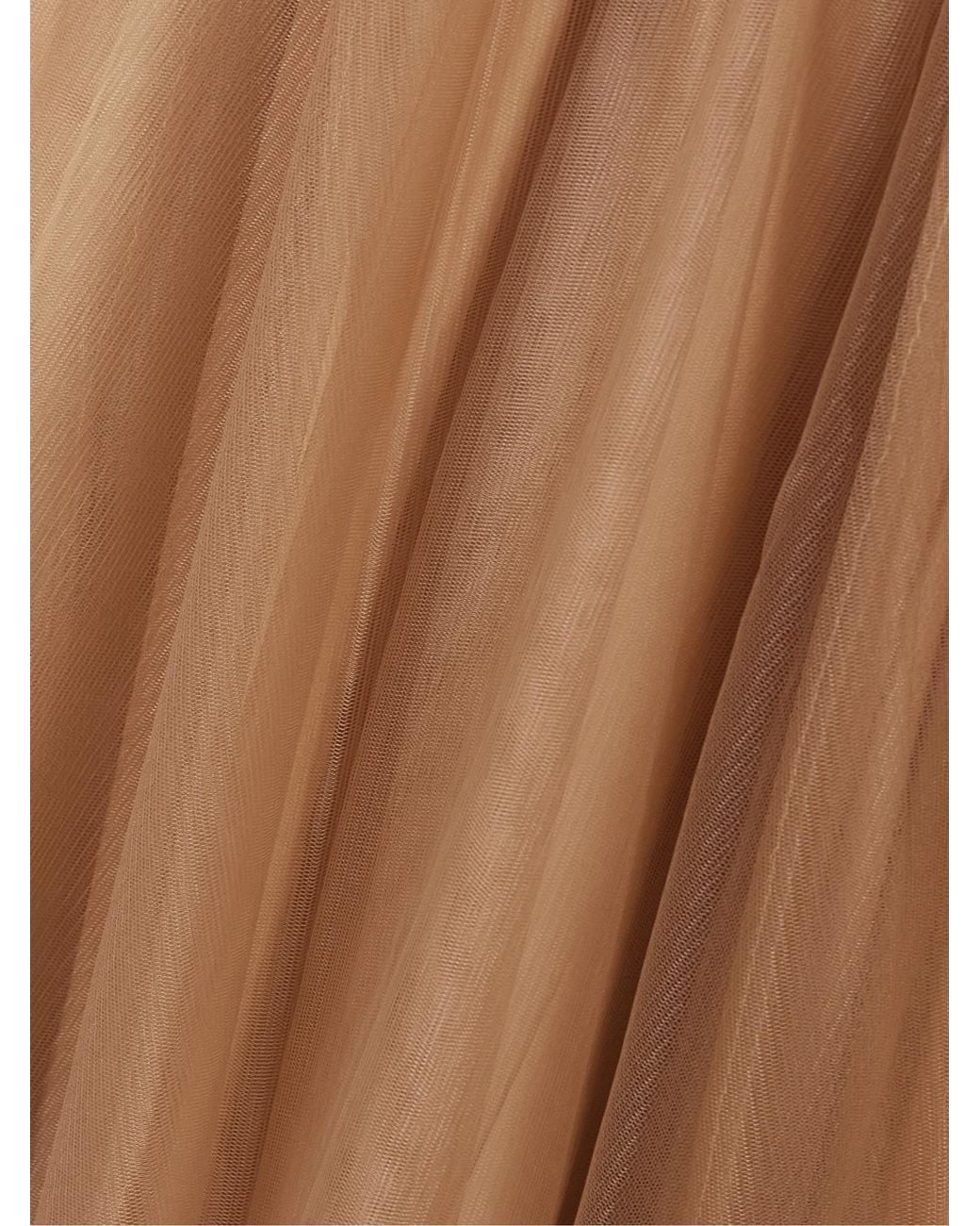 Staud Natural Tulle Dress